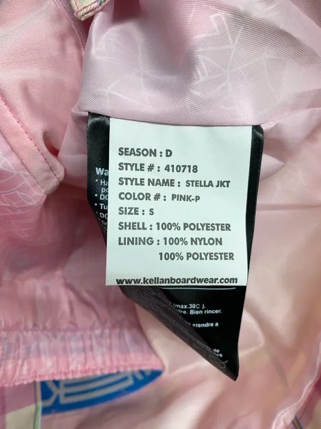 켈른 핑크 스키 & 보드복 세트 S-M 상품이미지8