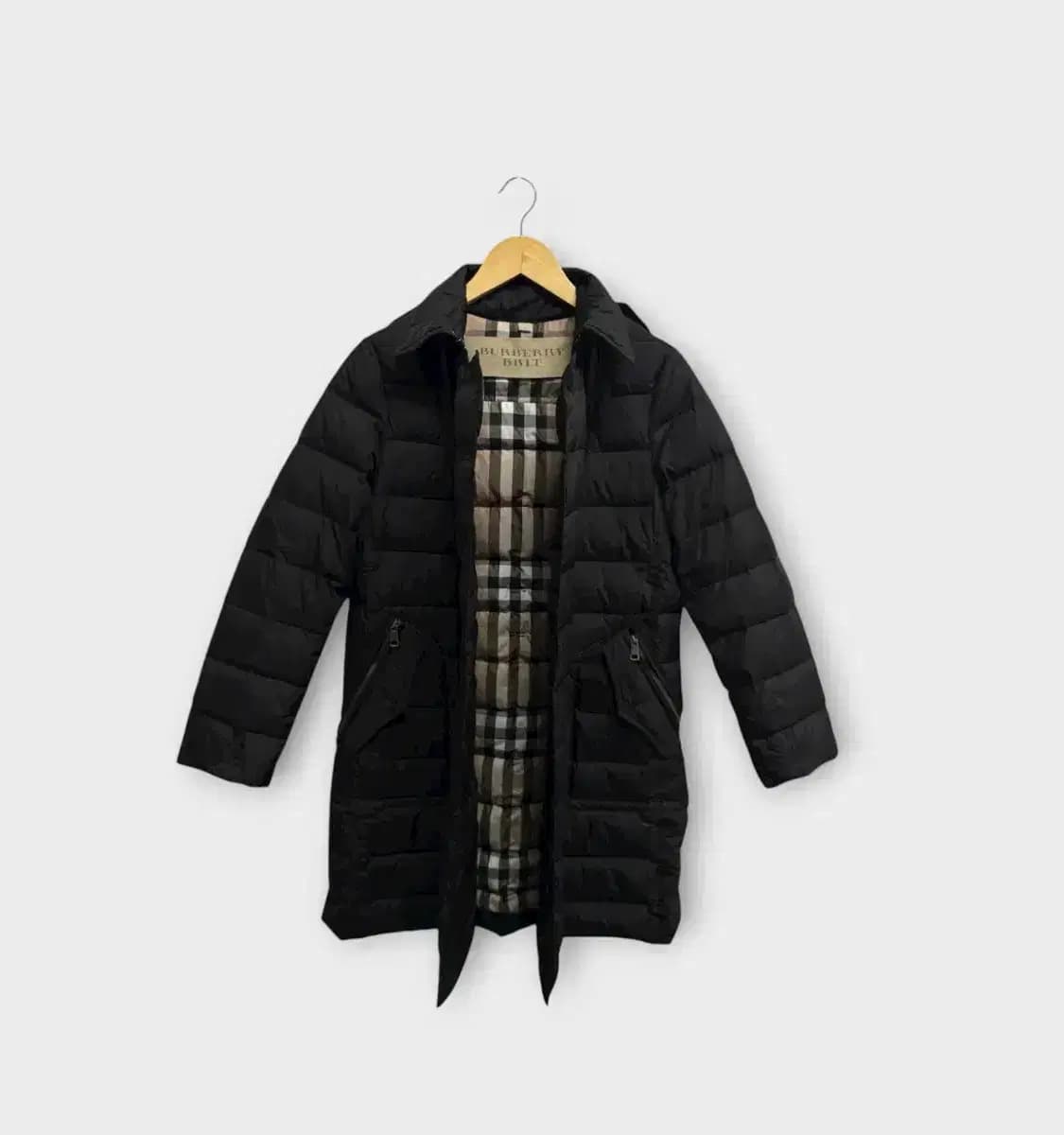 버버리 블랙 여성 패딩코트 M 상품이미지1