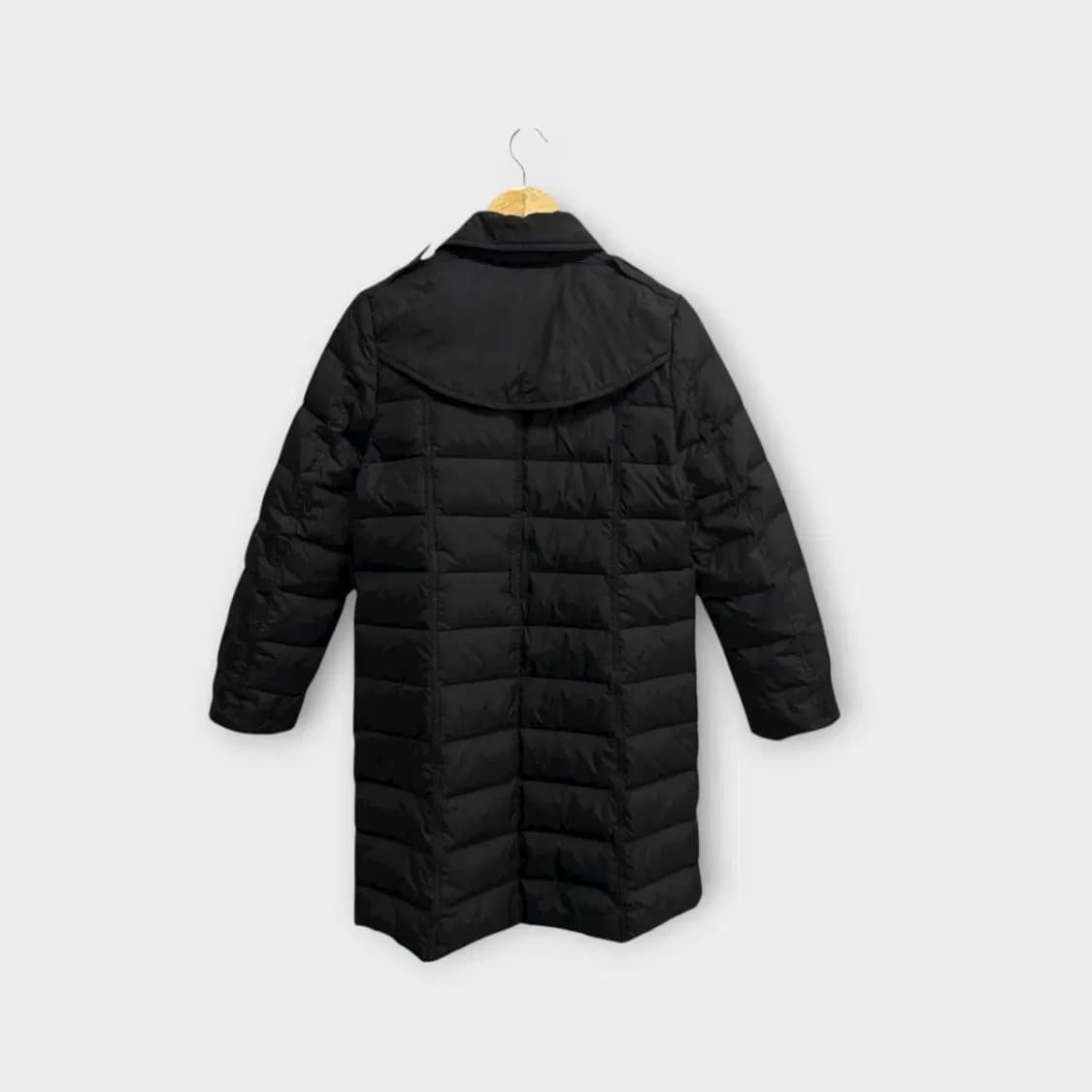 버버리 블랙 여성 패딩코트 M 상품이미지4