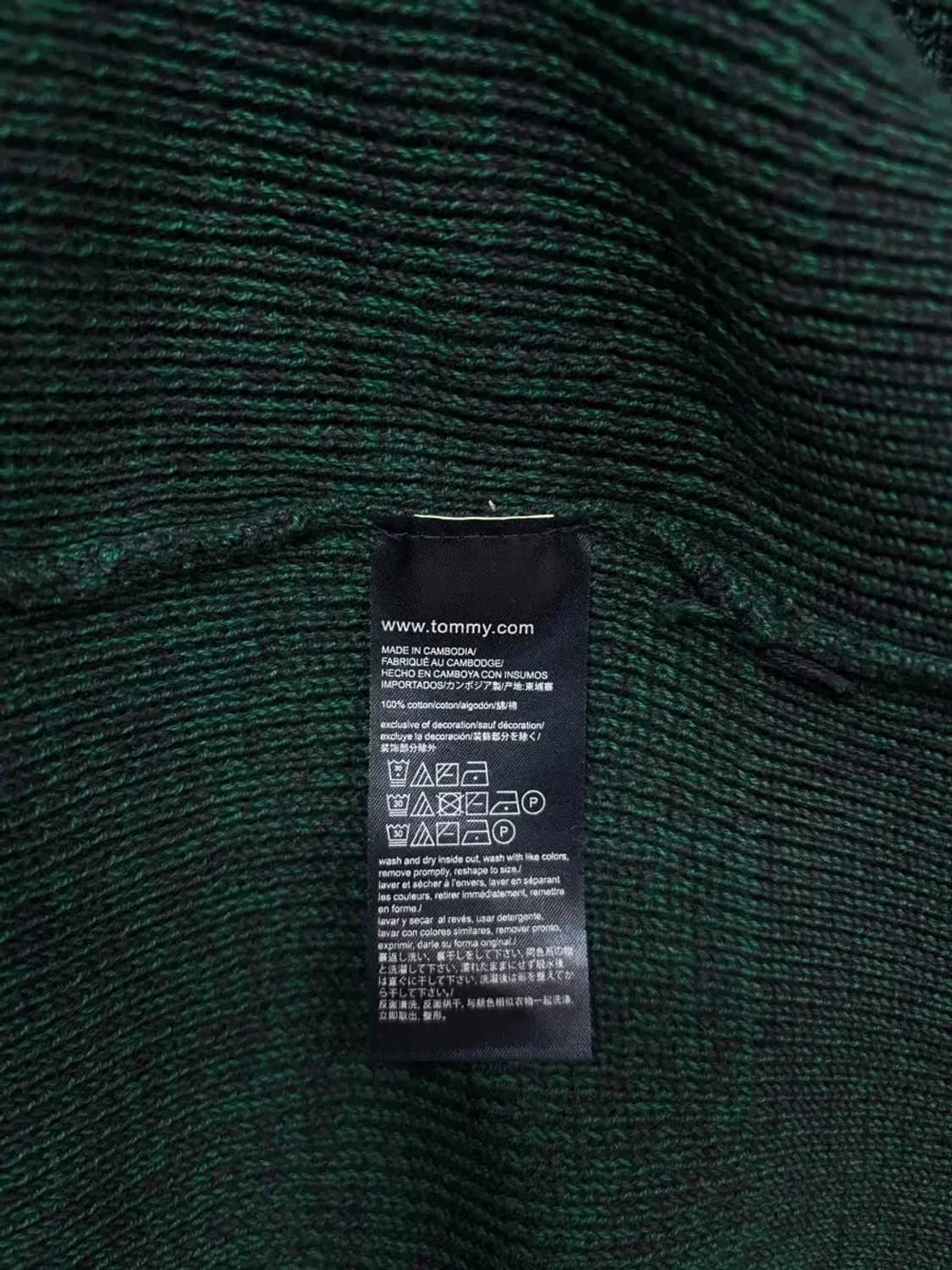 [새제품] 타미힐피거 넥포인트 니트 스웨터 3XL 상품이미지5