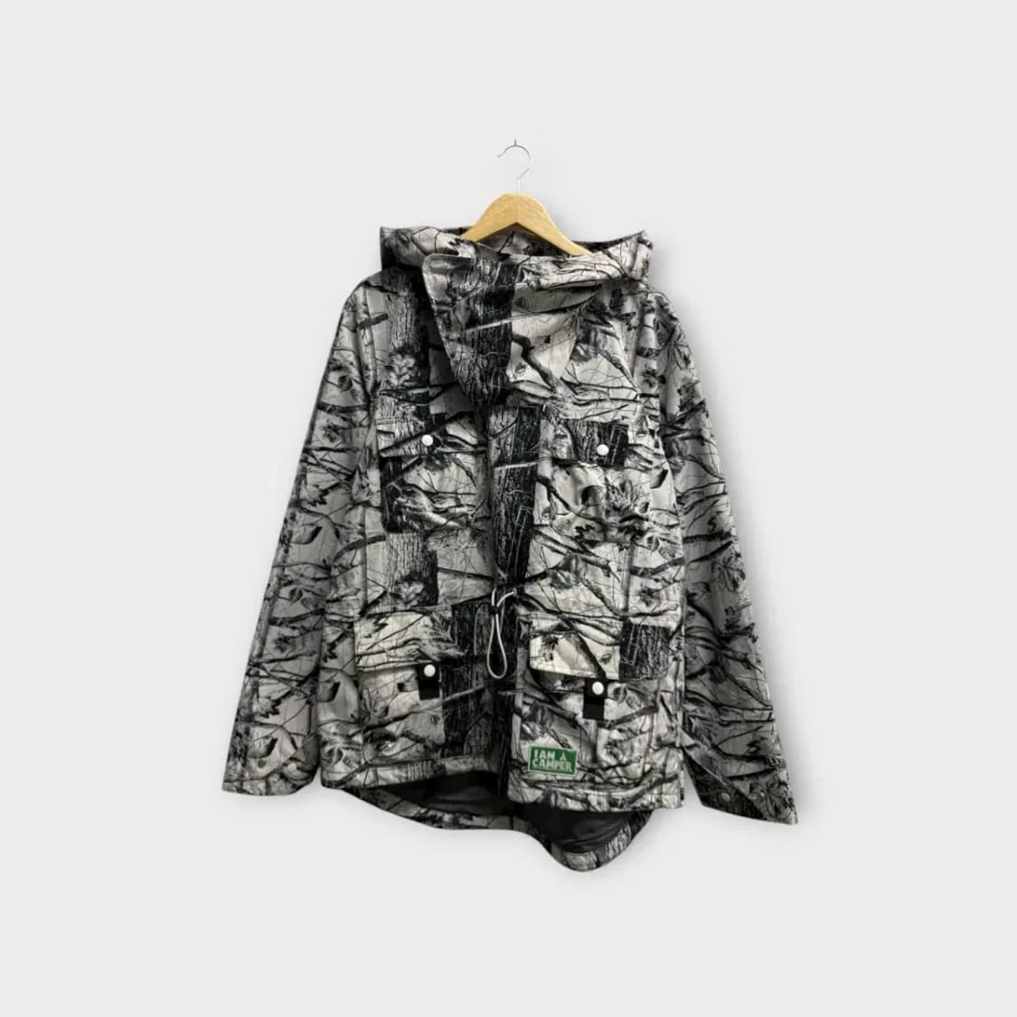 뉴에라 리얼트리 스노우 카모 바람막이 자켓 XL 상품이미지1