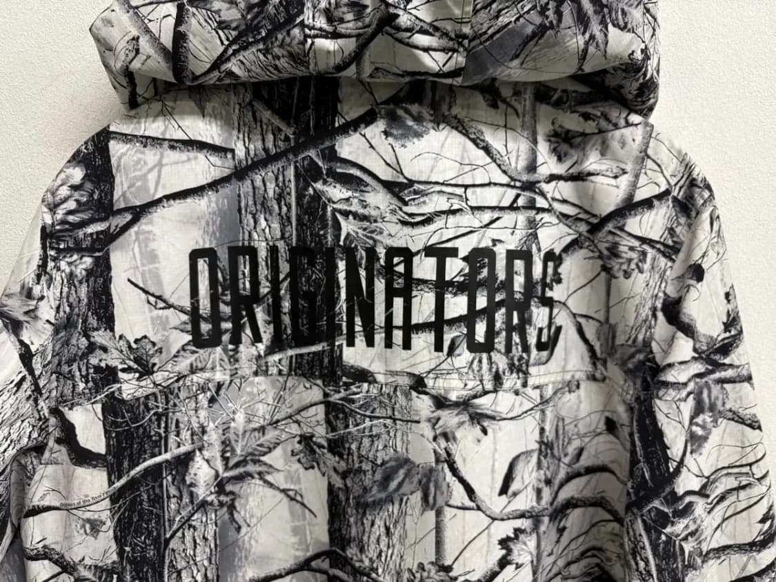 뉴에라 리얼트리 스노우 카모 바람막이 자켓 XL 상품이미지4