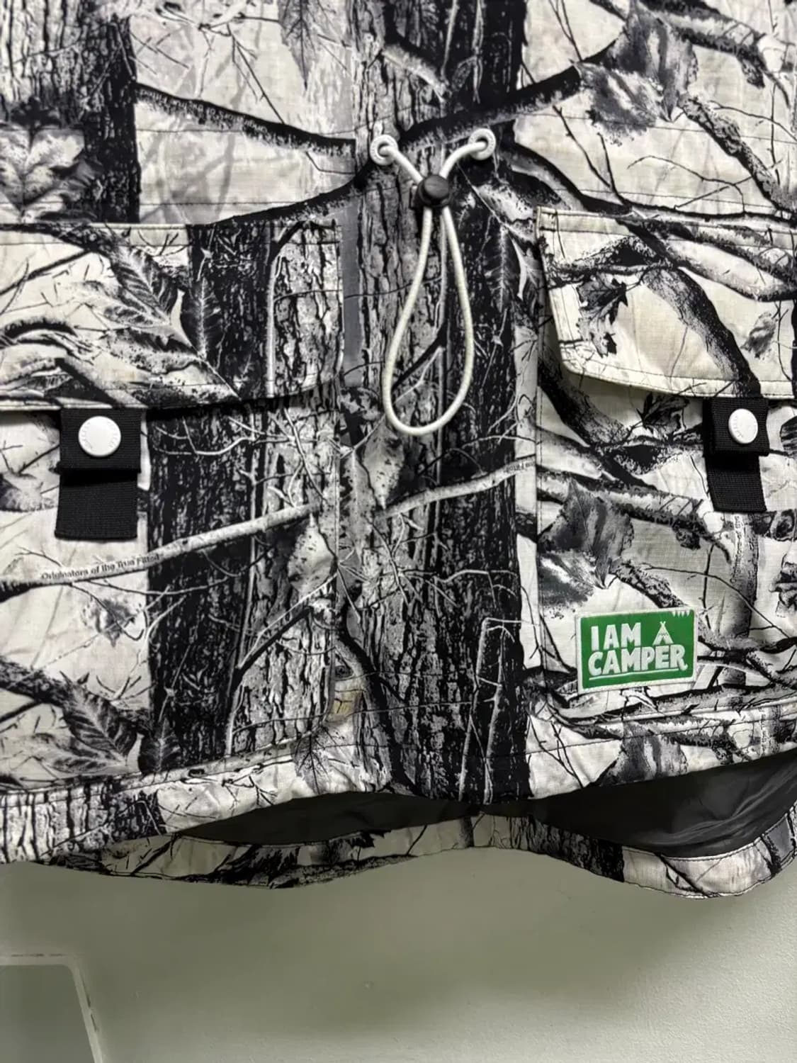 뉴에라 리얼트리 스노우 카모 바람막이 자켓 XL 상품이미지7