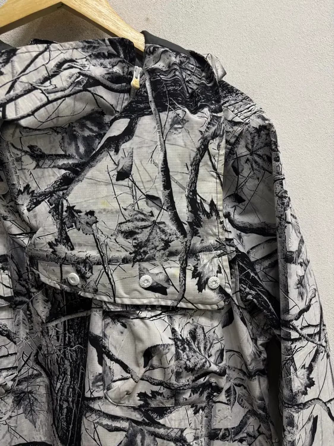 뉴에라 리얼트리 스노우 카모 바람막이 자켓 XL 상품이미지8