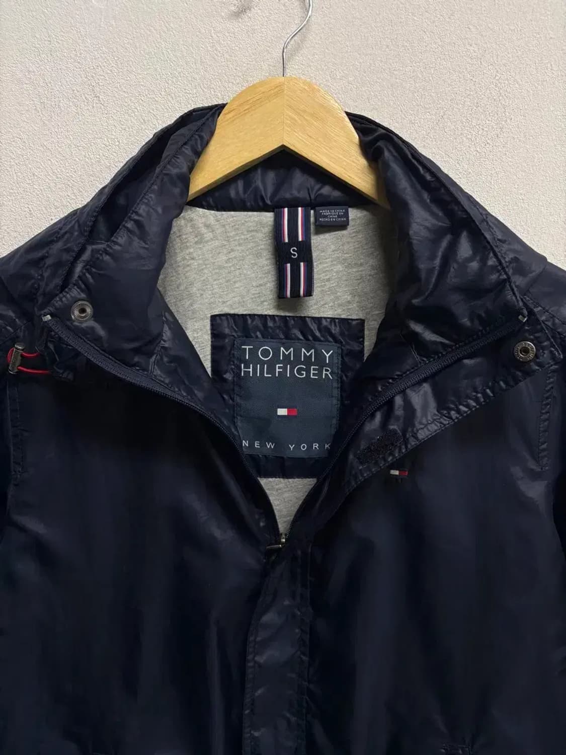 타미힐피거 네이비 바람막이 S 상품이미지4