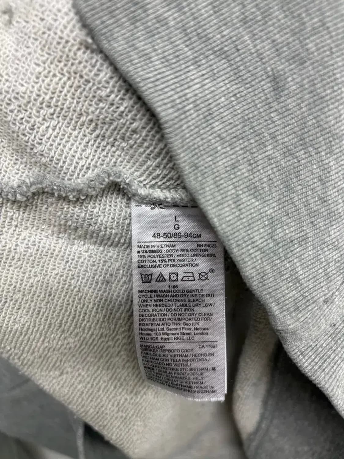 갭 GAP 후드티 L 상품이미지6