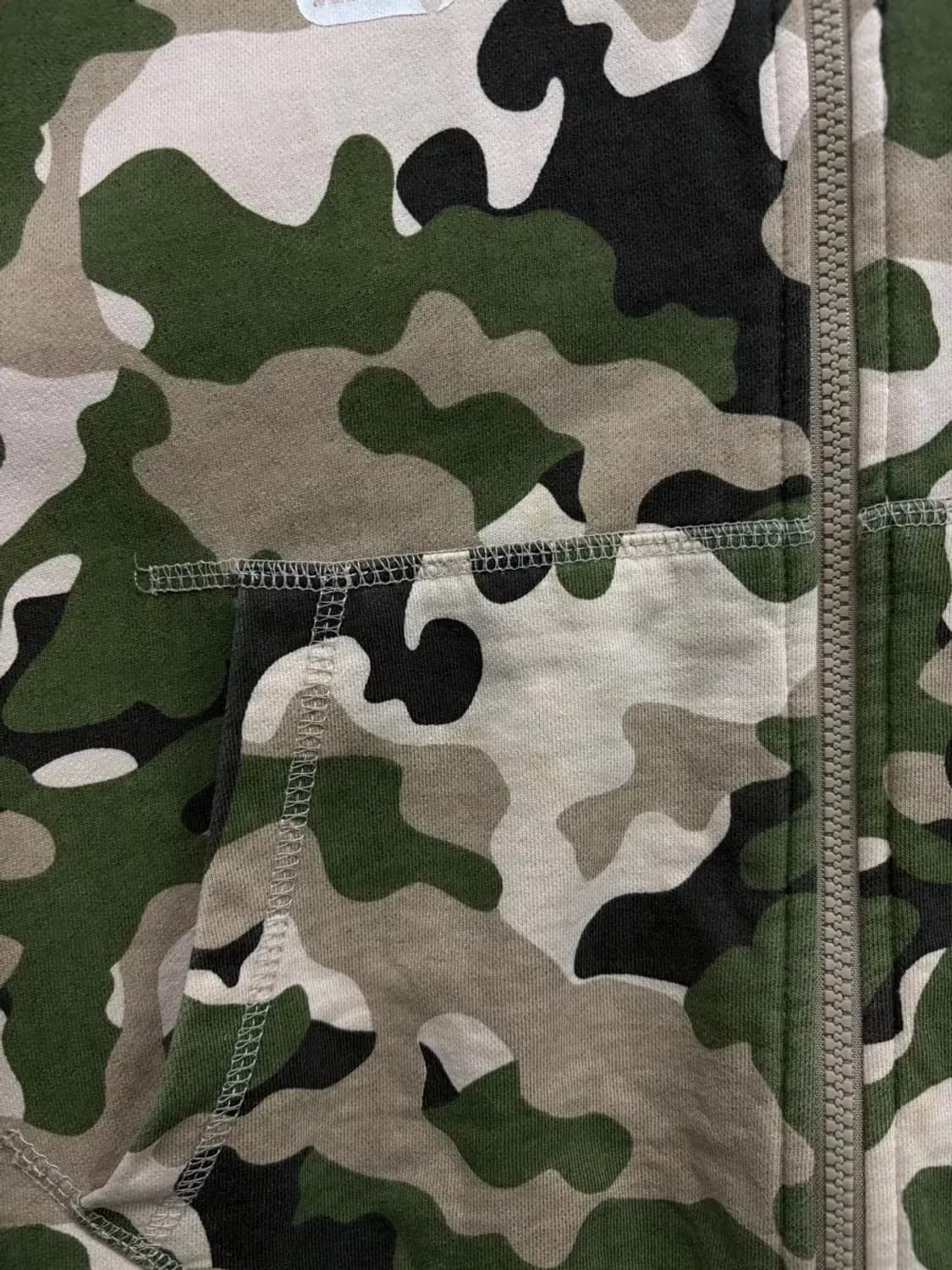 NBA 카모 밀리터리 후드집업 S 상품이미지5