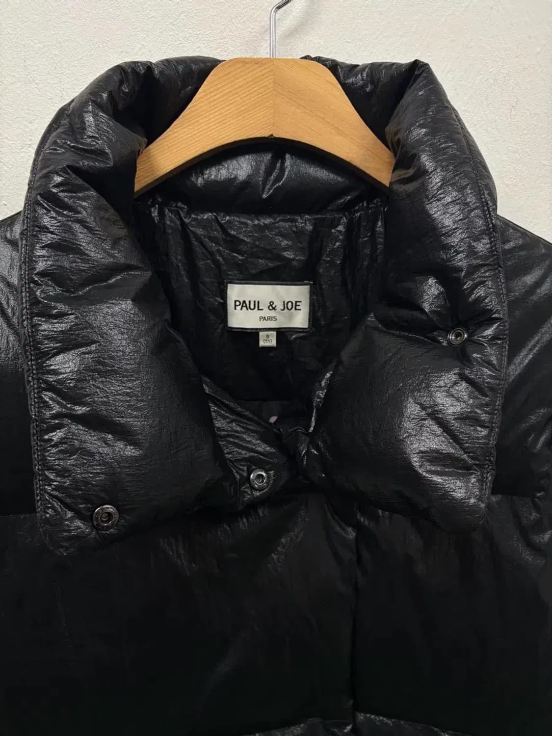 폴앤조 글로시 유광 다운 패딩 S 상품이미지4