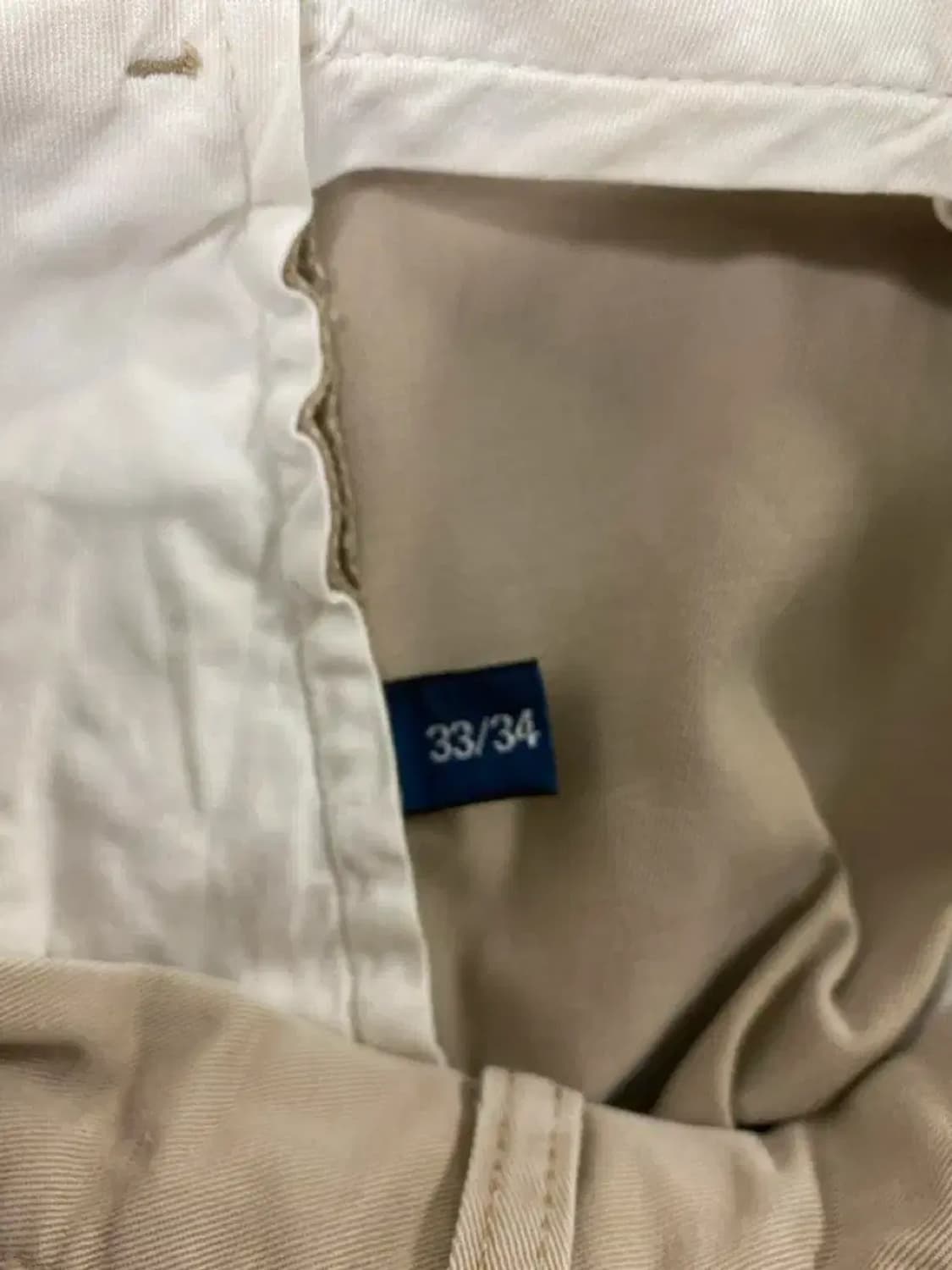 폴로 랄프로렌 베이지 코튼 치노 팬츠-34인치 상품이미지7