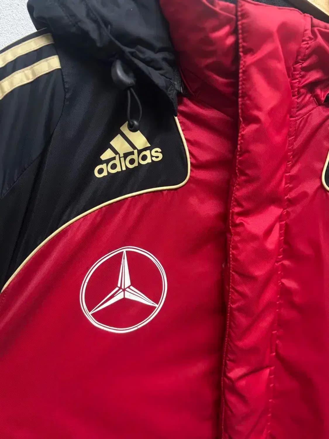 아디다스 독일축구 벤츠 패딩 XL 상품이미지3