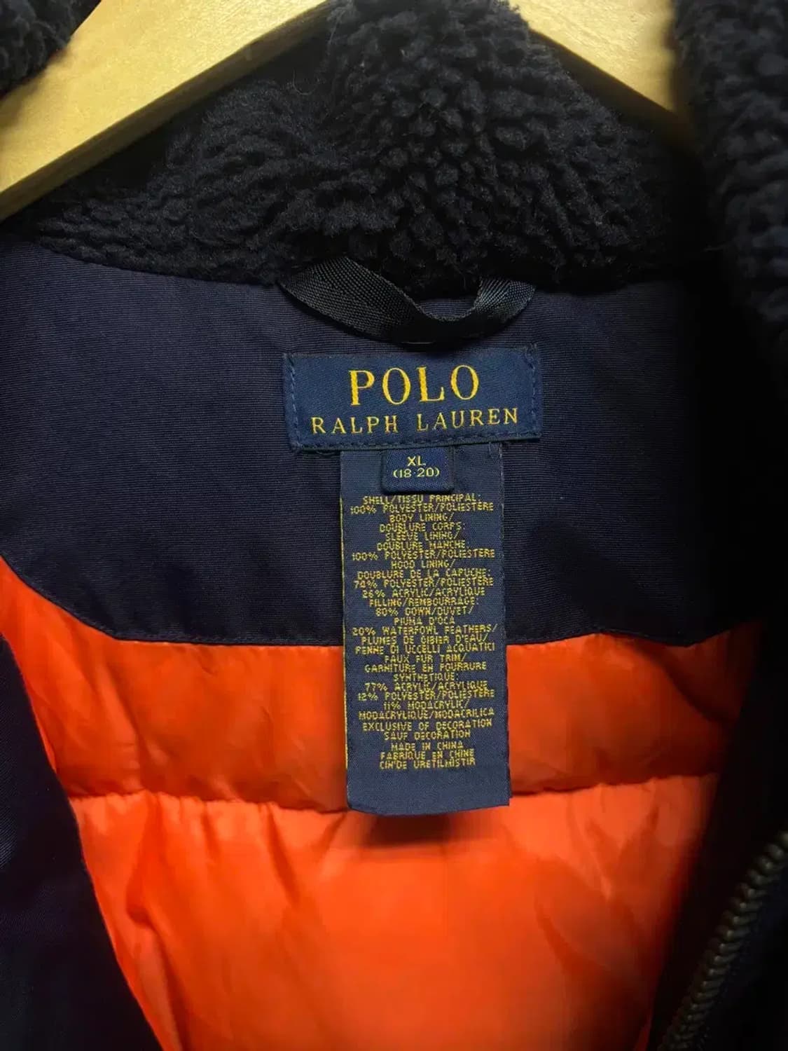 폴로랄프로렌 다운 파카 패딩 M 상품이미지7