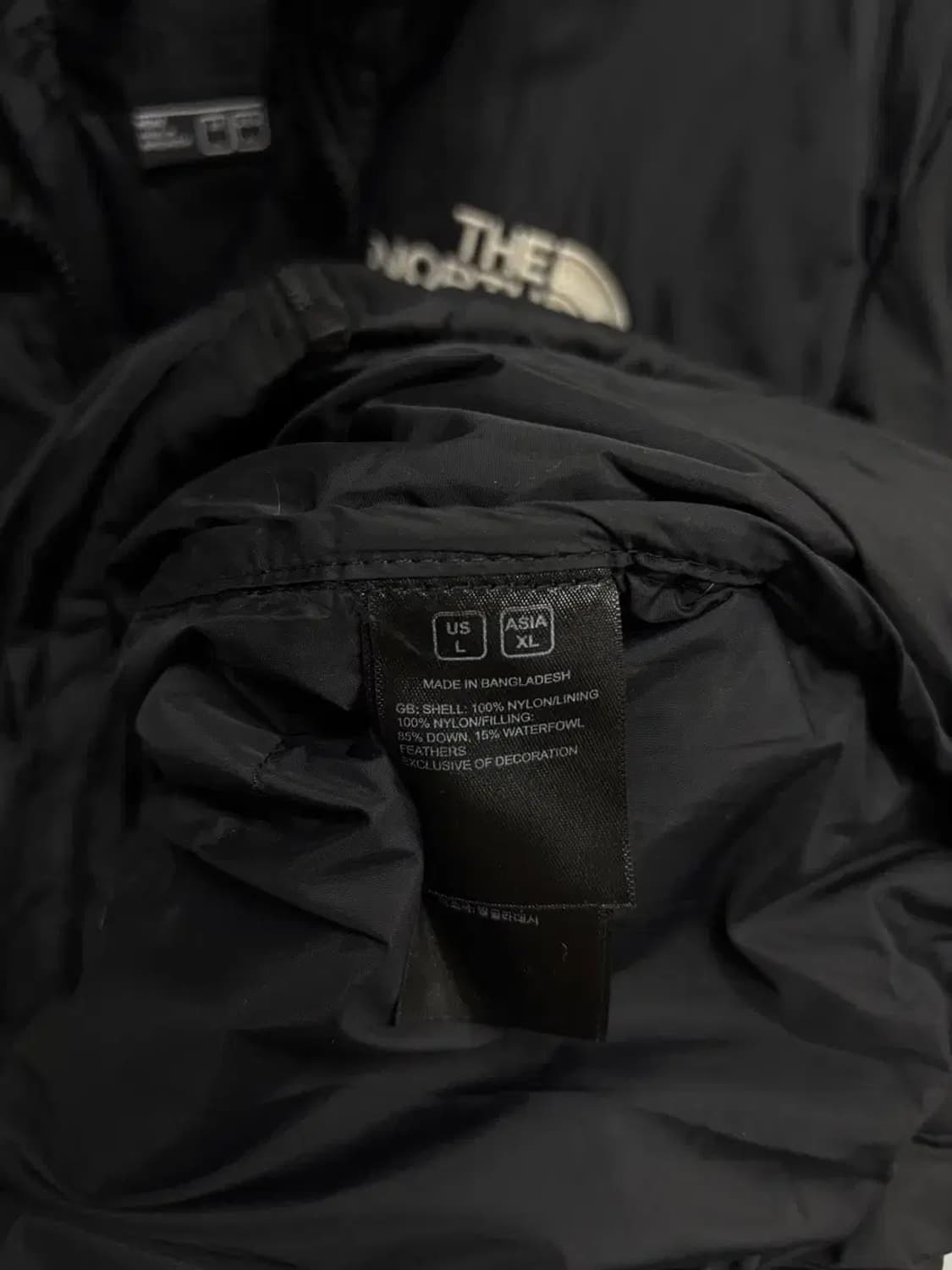 노스페이스 눕시 다운 패딩 XL 상품이미지5