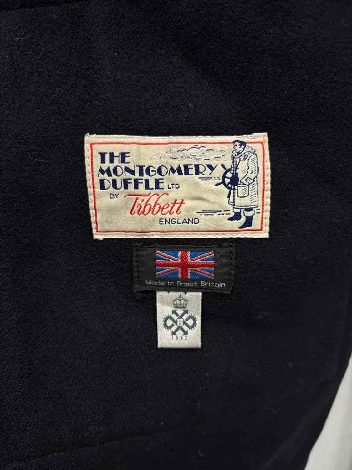 영국 몽고메리 모직 더플코트 M-L 상품이미지5