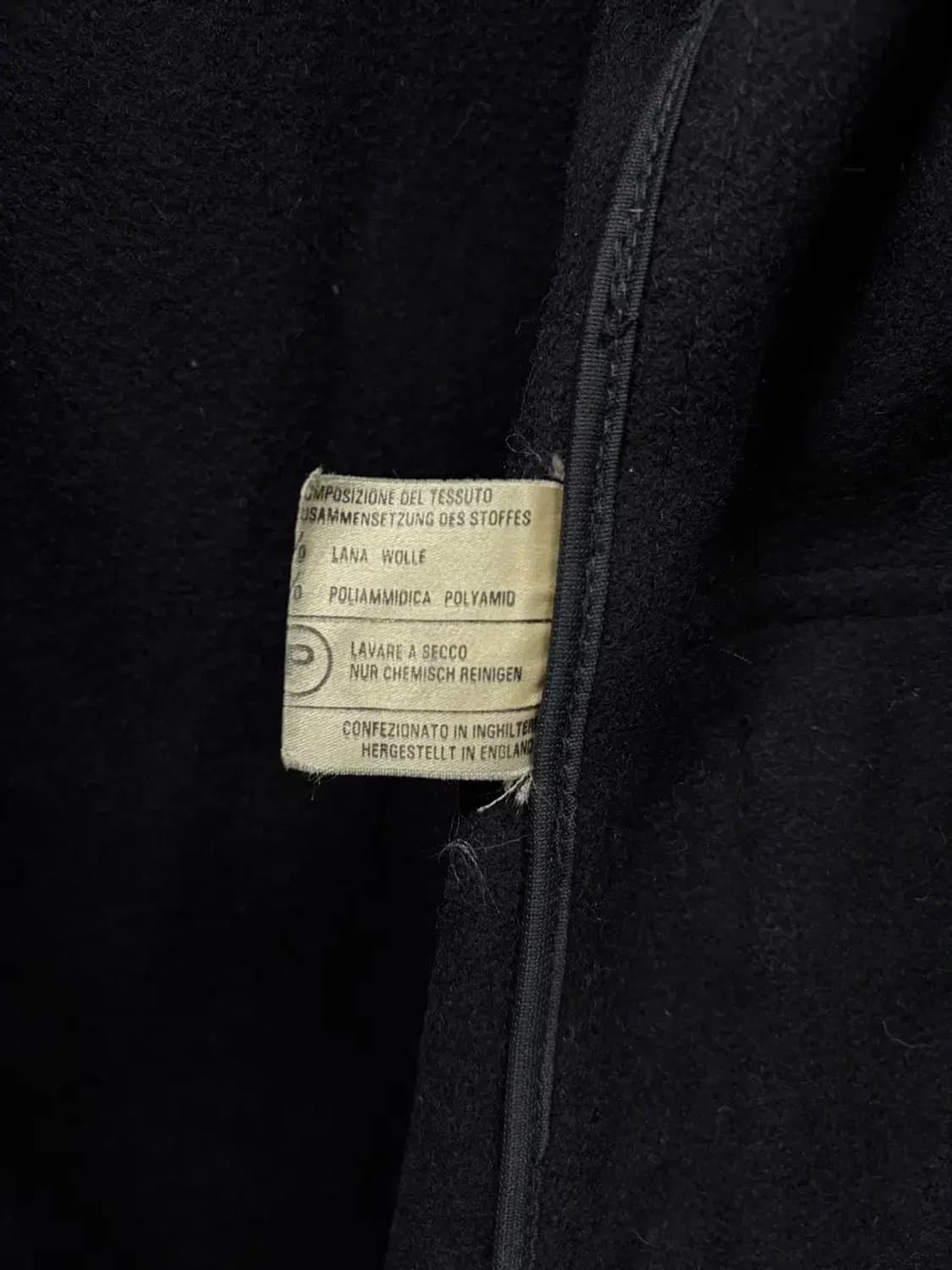 영국 몽고메리 모직 더플코트 M-L 상품이미지6