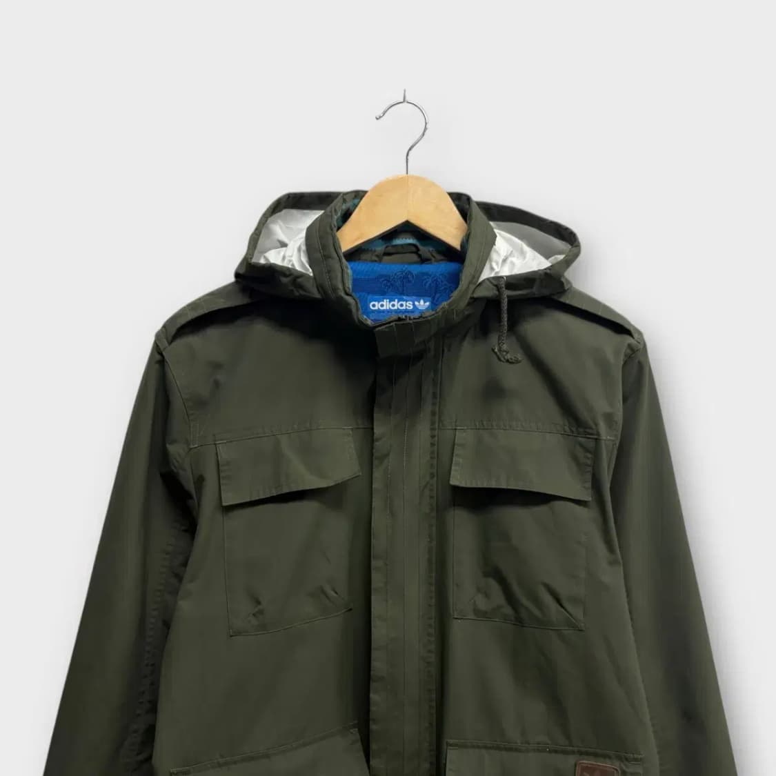 아디다스 카키색 야상 점퍼 95 상품이미지2