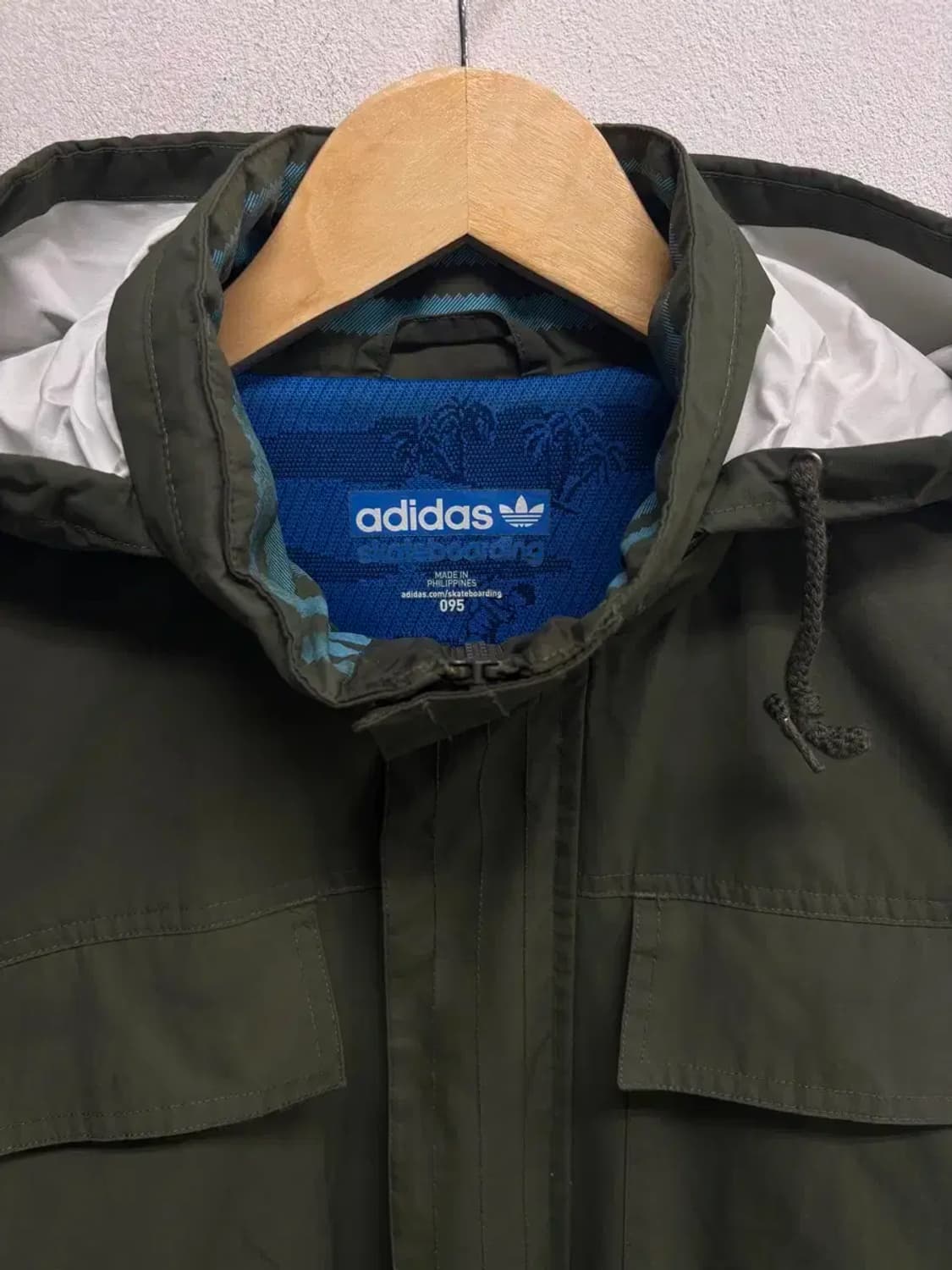 아디다스 카키색 야상 점퍼 95 상품이미지4