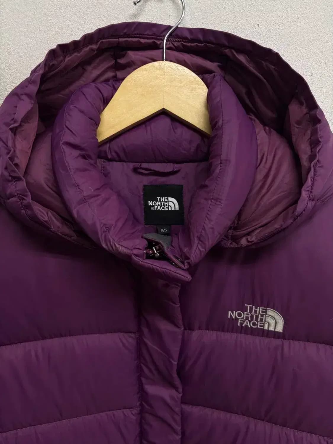 노스페이스 퍼플 구스 롱패딩 95 상품이미지5