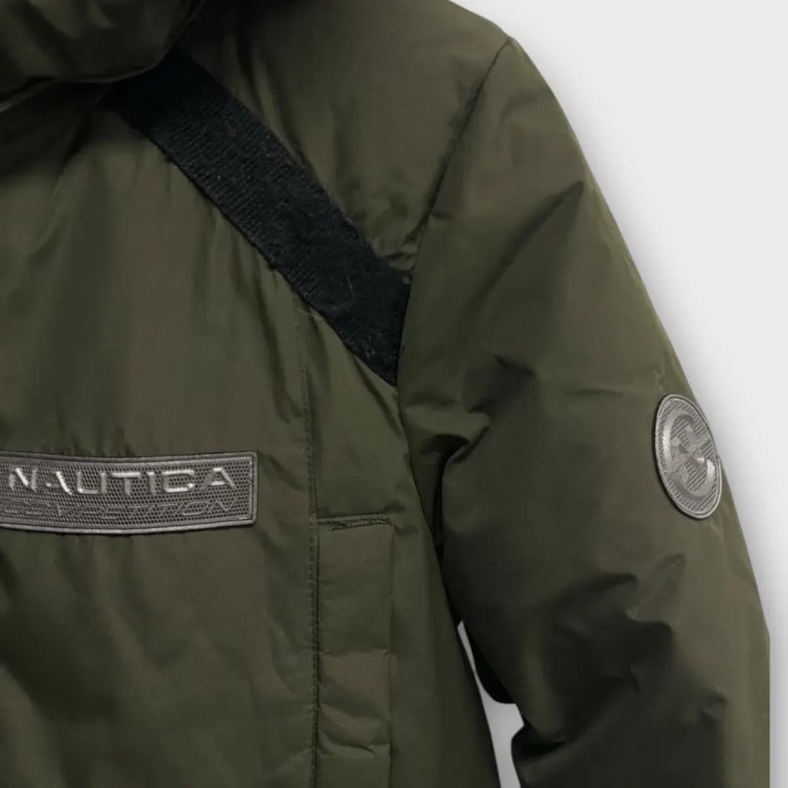 노티카 Nautica 구스 카키패딩 M 상품이미지4