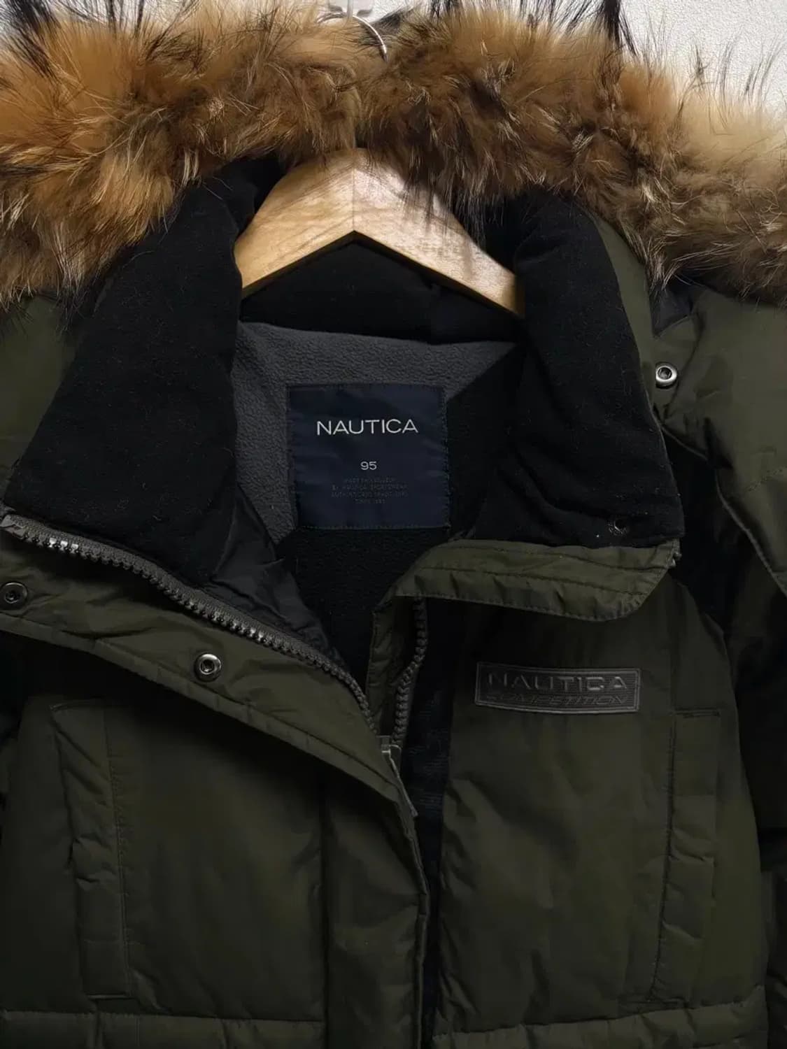 노티카 Nautica 구스 카키패딩 M 상품이미지5