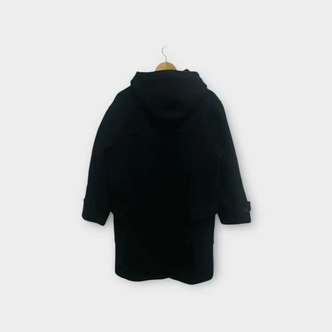 에스피오나지 블랙 후드 울코트 XL 상품이미지3