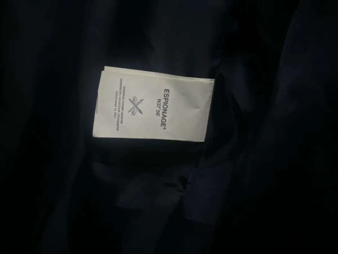 에스피오나지 블랙 후드 울코트 XL 상품이미지5