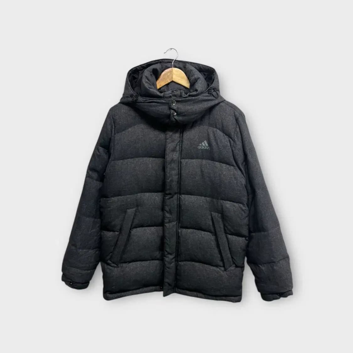아디다스 그레이 다운 패딩 L 상품이미지1