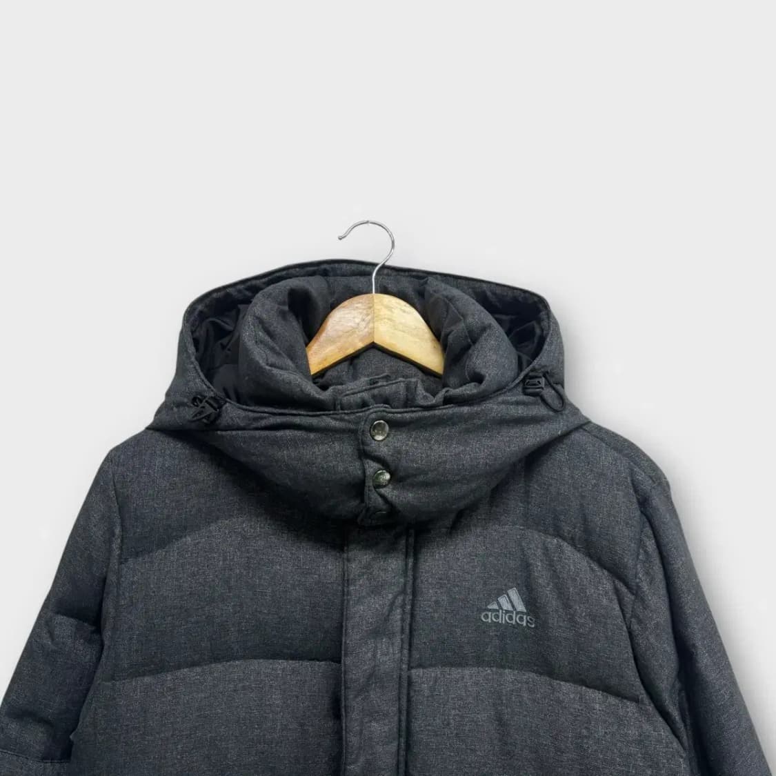 아디다스 그레이 다운 패딩 L 상품이미지2