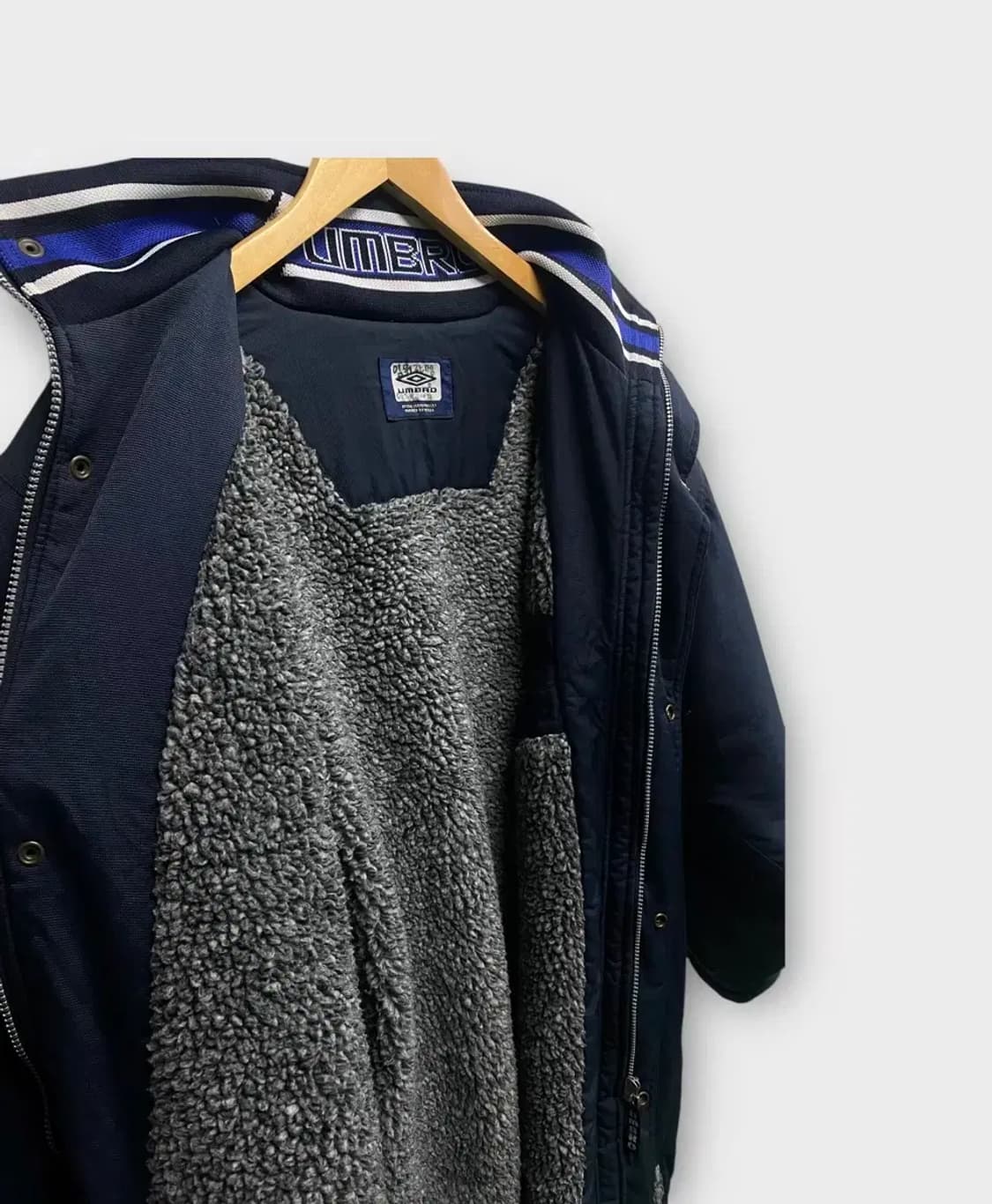 엄브로 트레이닝 쉐르파 돕바 패딩 XL 상품이미지6