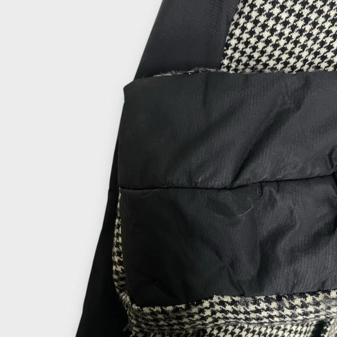 노스페이스 하운드 체크 코트 구스 패딩 90 상품이미지6