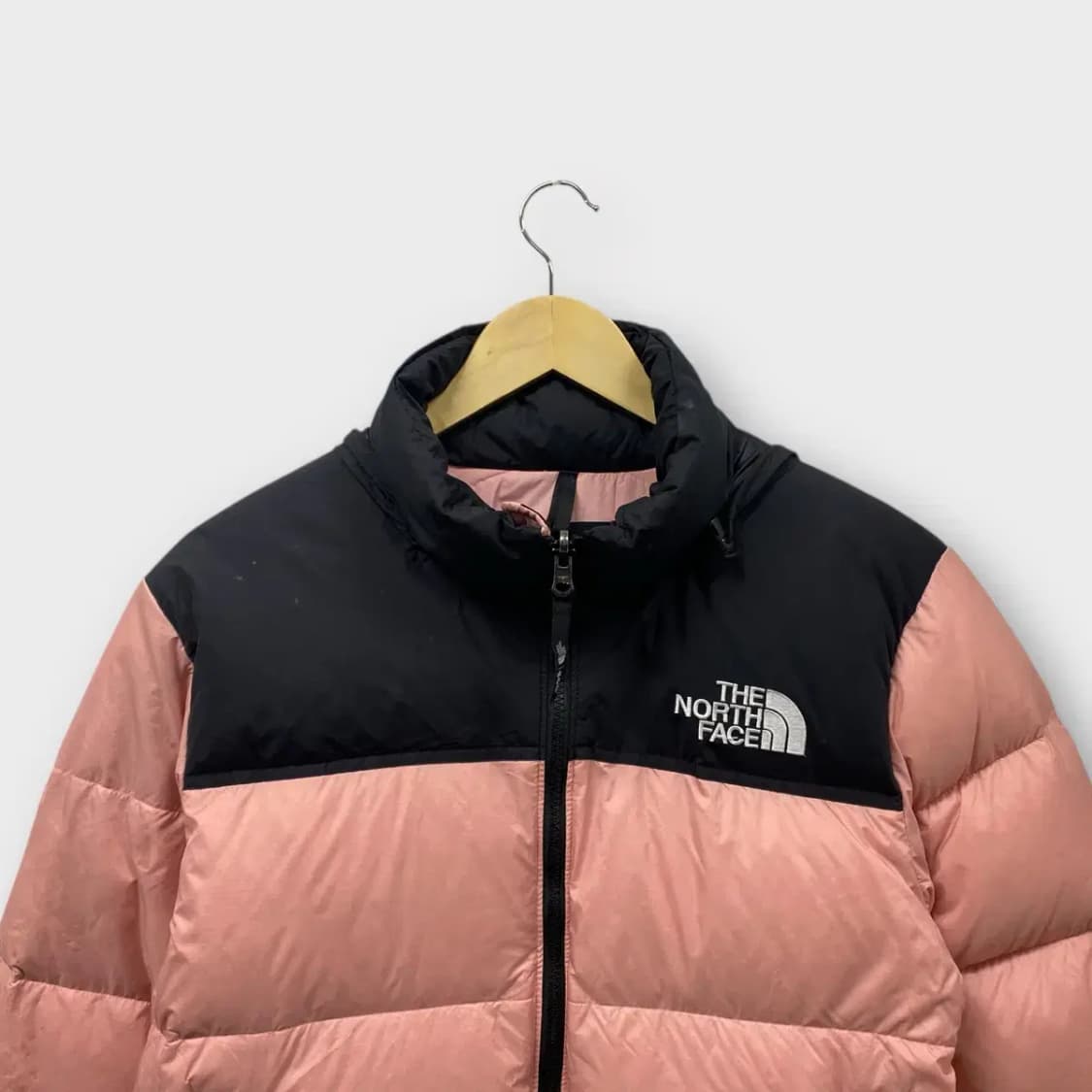 노스페이스 핑크 더스티로즈 눕시 구스 패딩 95 상품이미지3