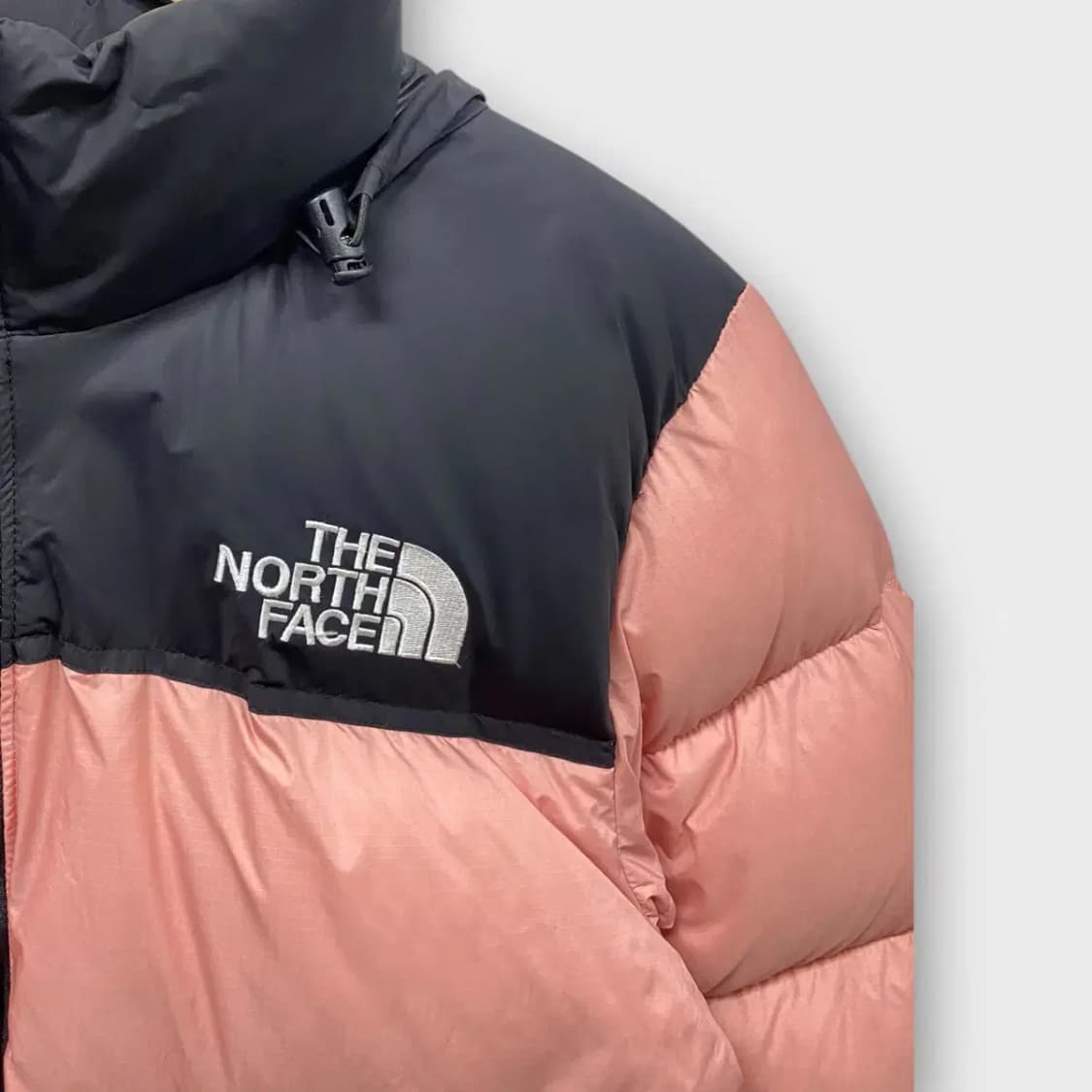 노스페이스 핑크 더스티로즈 눕시 구스 패딩 95 상품이미지4