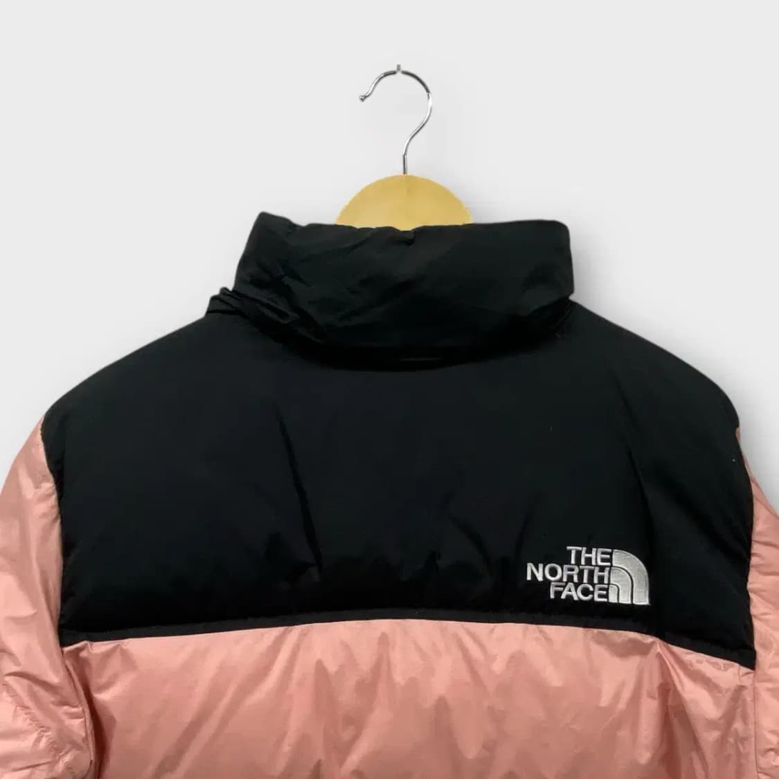 노스페이스 핑크 더스티로즈 눕시 구스 패딩 95 상품이미지6