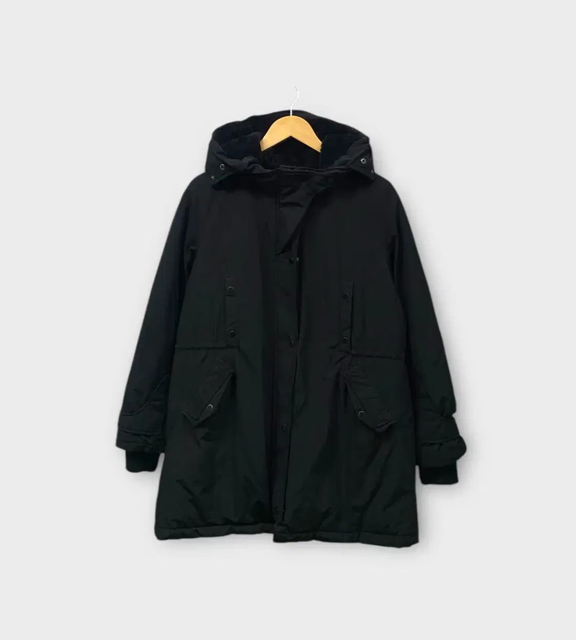 지오송지오 블랙 야상패딩 M-L 상품이미지2