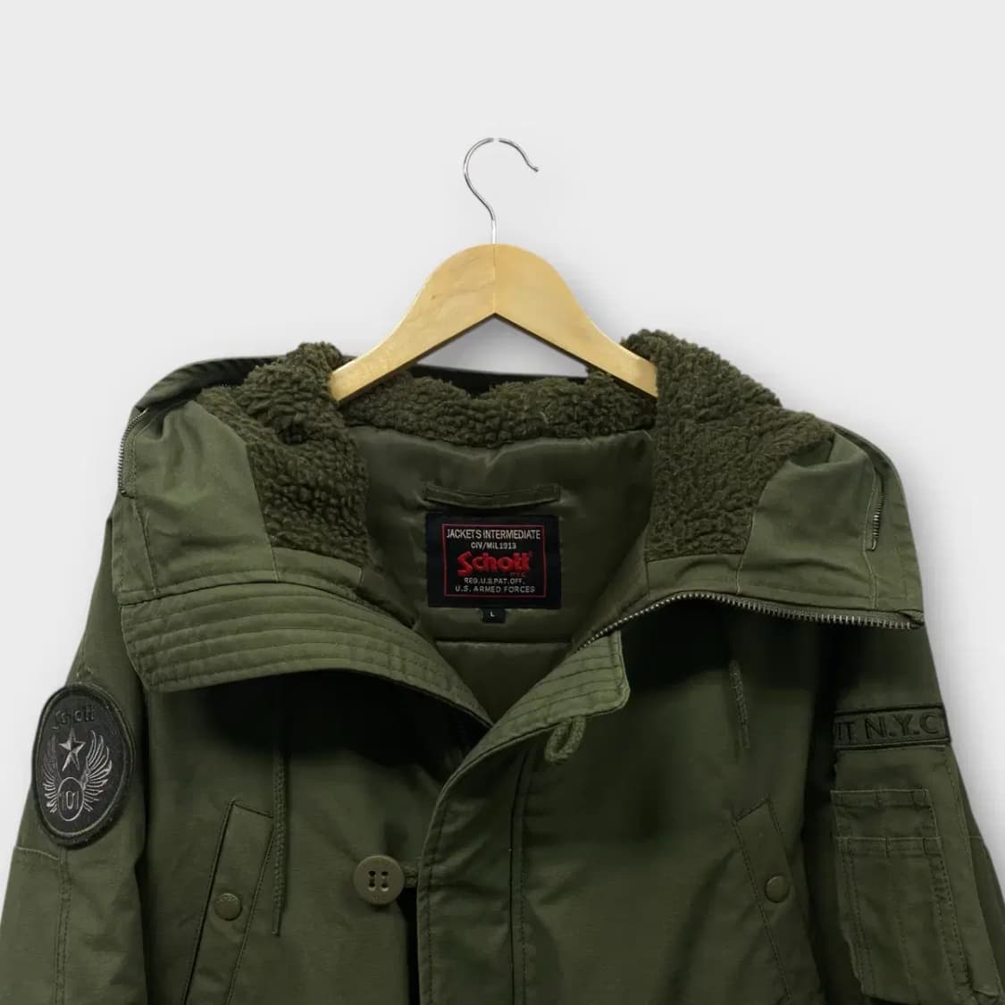 쇼트 Schott NYC 야상 패딩 L 상품이미지3