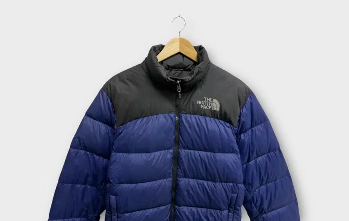 노스페이스 블루 눕시 패딩-90 상품이미지2