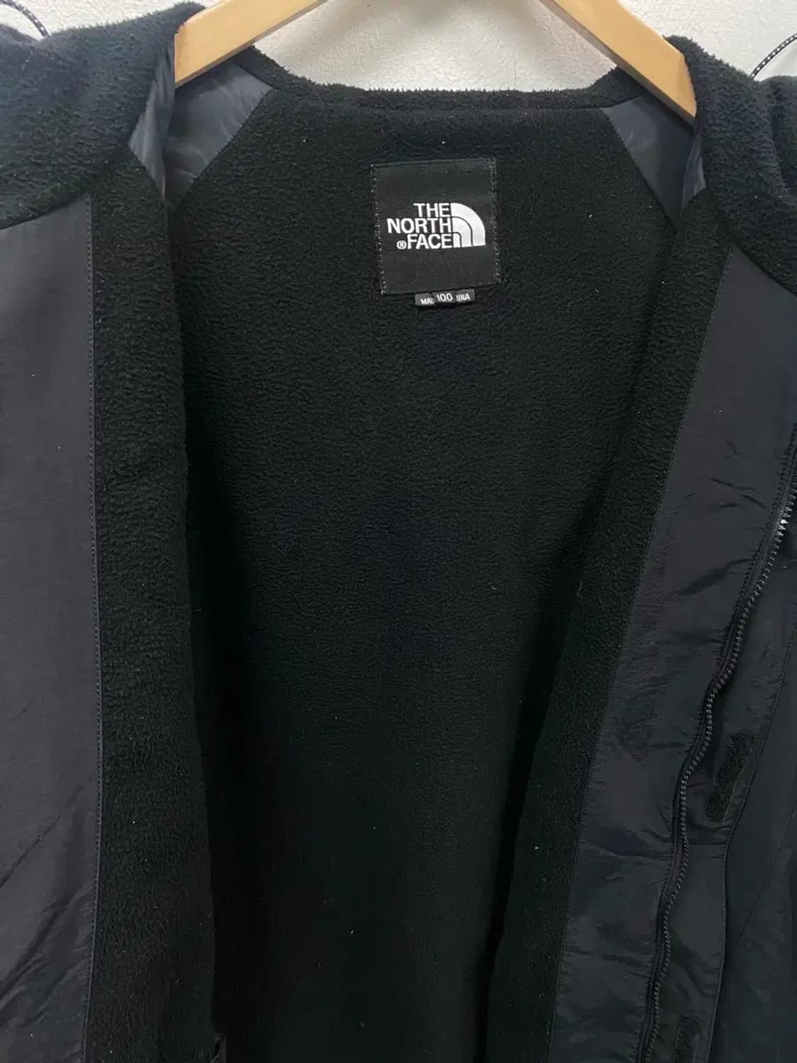 노스페이스 후리스 안감 도톰 바람막이  L 상품이미지4