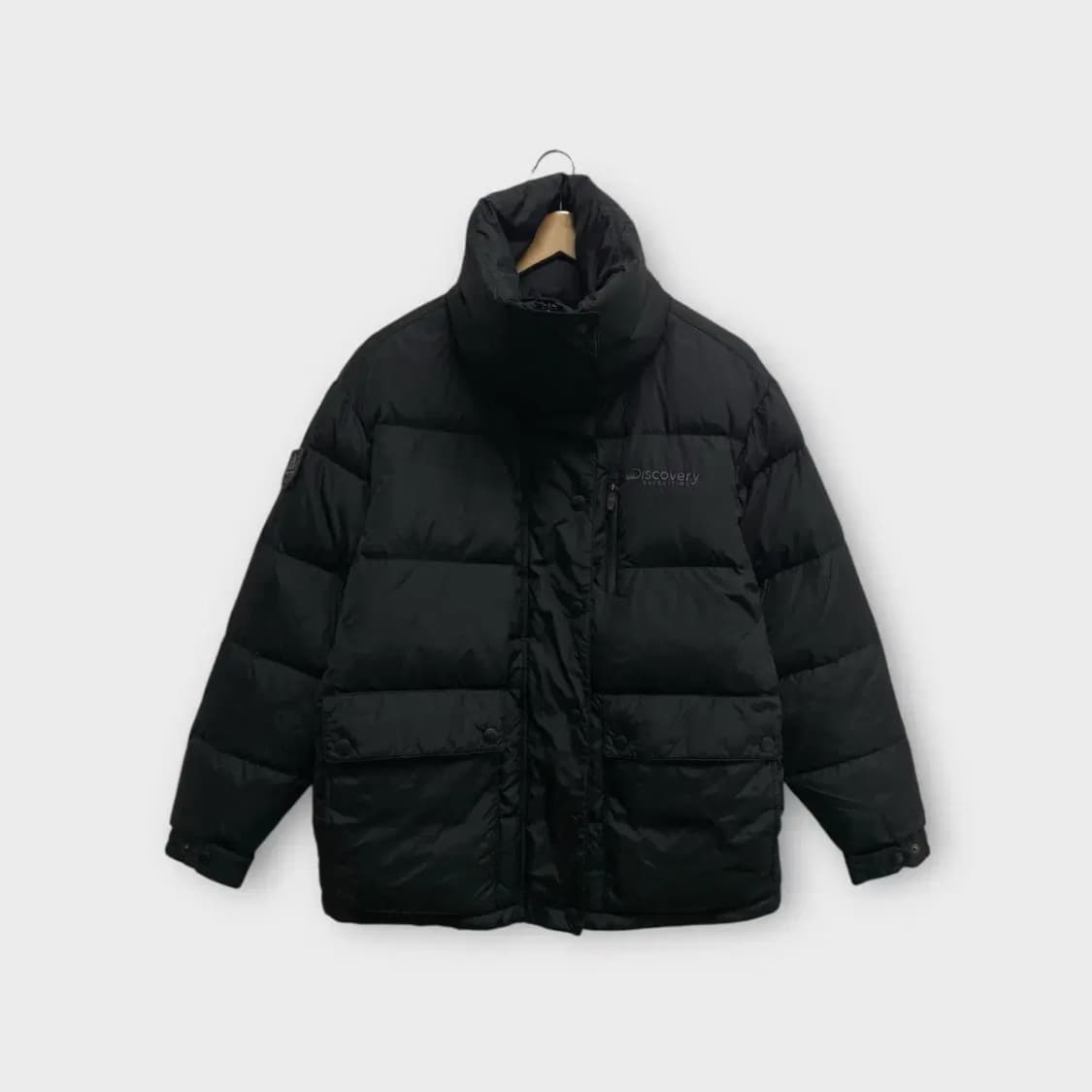 디스커버리 블랙 패딩 90 상품이미지1