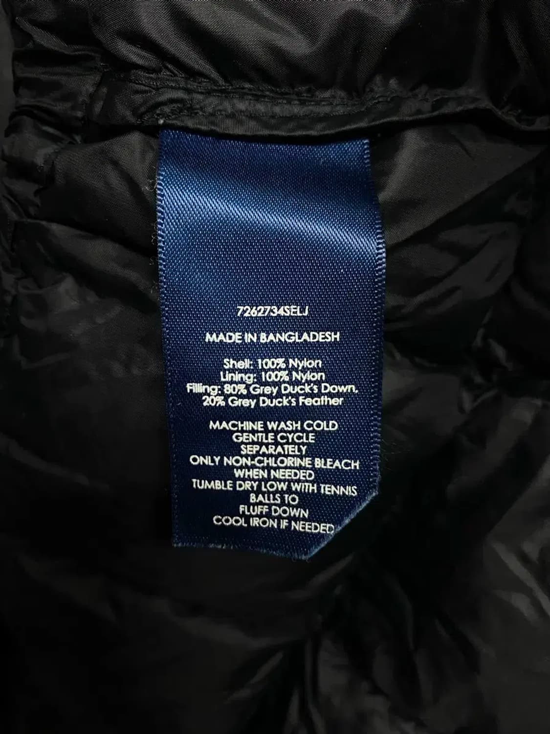 폴로 랄프로렌 덕다운 푸퍼 패딩 S 상품이미지5