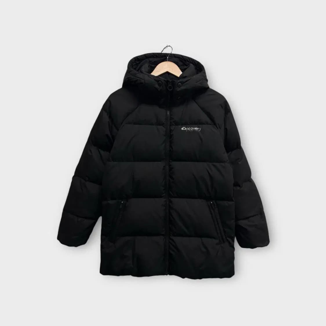 디스커버리 블랙 패딩 90 상품이미지1