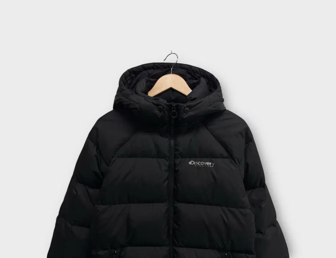 디스커버리 블랙 패딩 90 상품이미지2