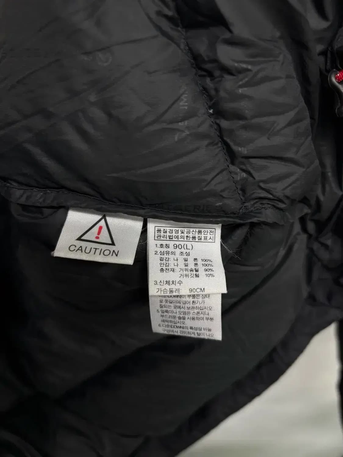 노스페이스 800 구스 패딩 S 상품이미지6