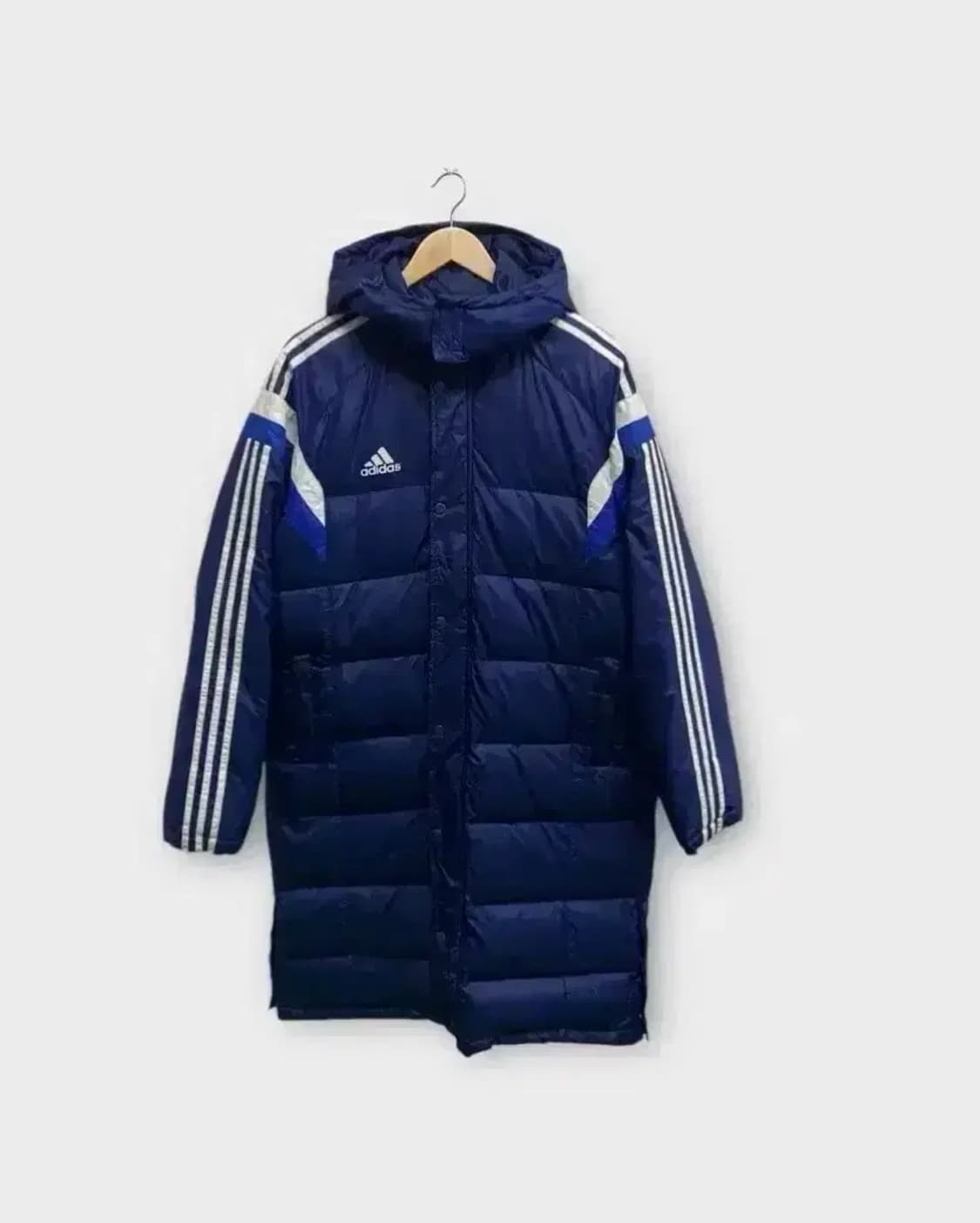 아디다스 콘디보 14 올드스쿨 삼선 다운패딩 블루 L 상품이미지1