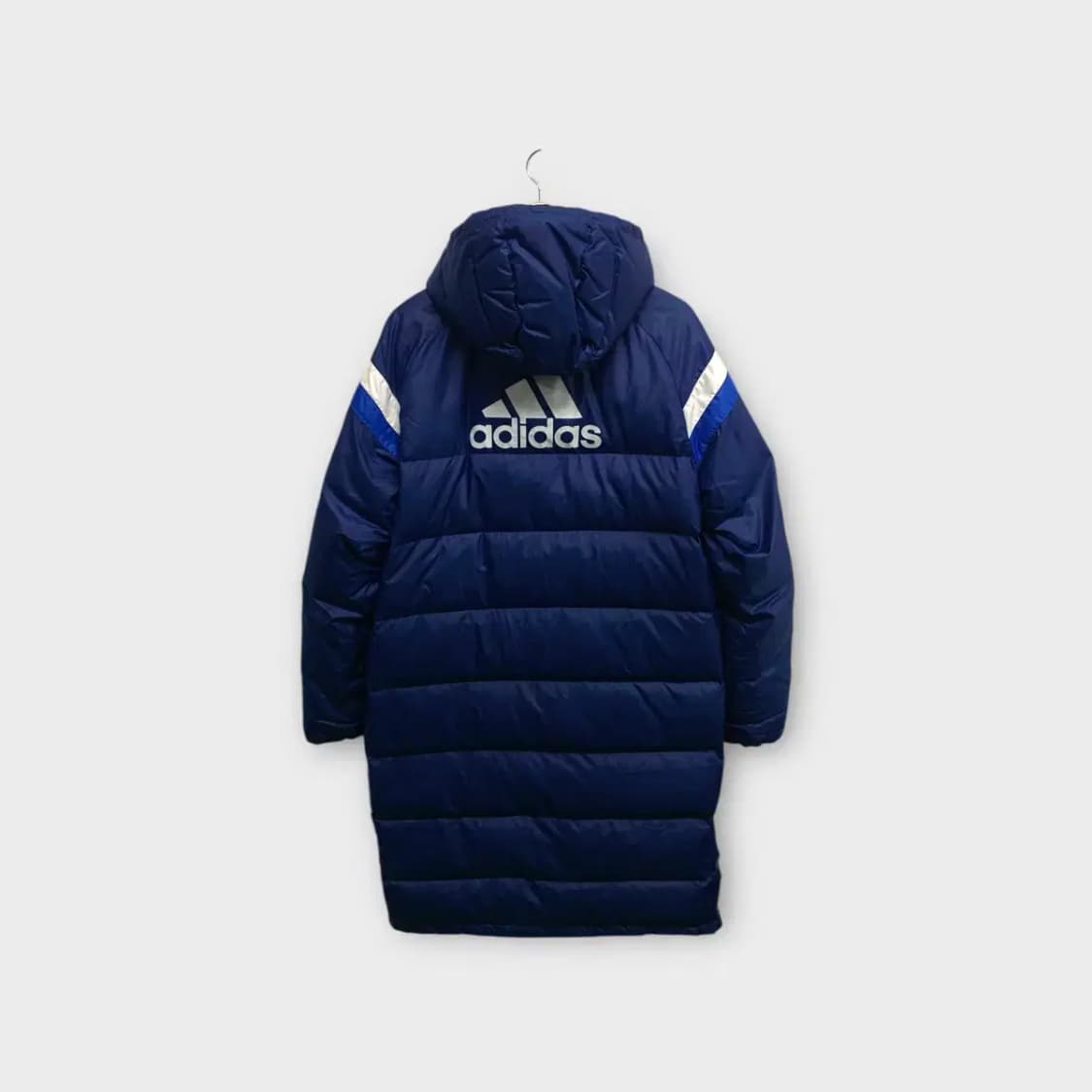 아디다스 콘디보 14 올드스쿨 삼선 다운패딩 블루 L 상품이미지3