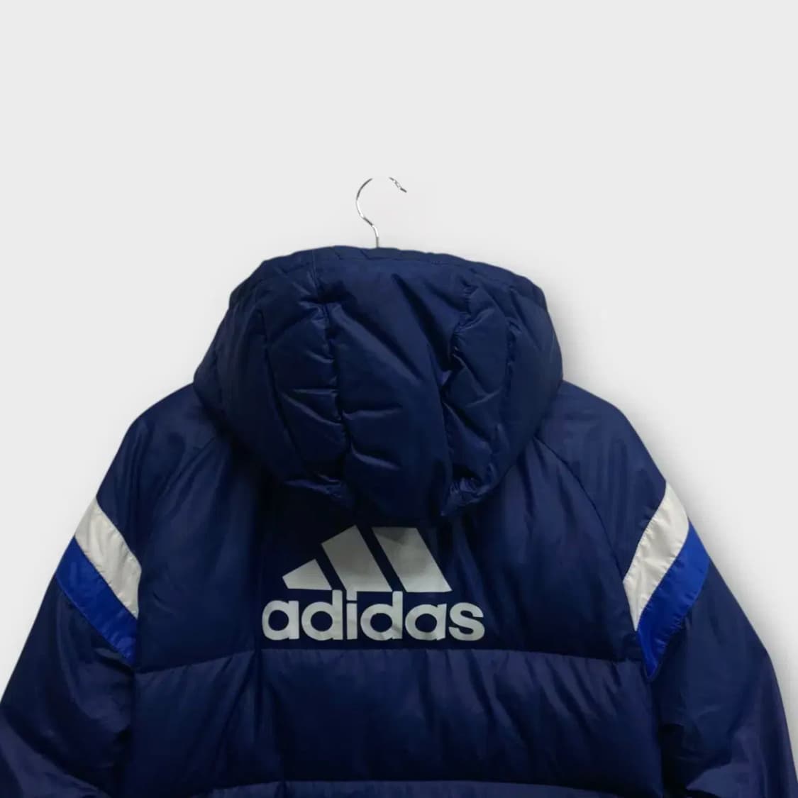 아디다스 콘디보 14 올드스쿨 삼선 다운패딩 블루 L 상품이미지4