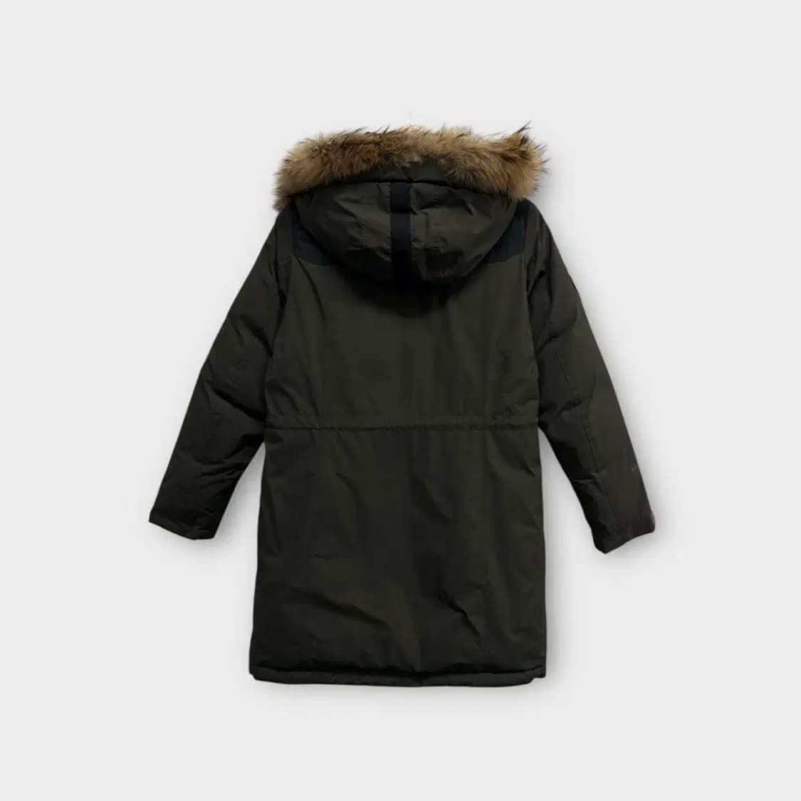 코오롱 스포츠 카키색 구스다운 S 상품이미지3