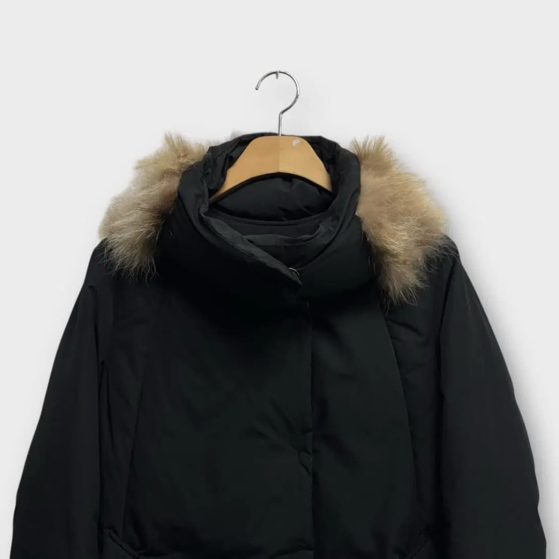 클럽모나코 라쿤퍼 덕다운 패딩 S 상품이미지2