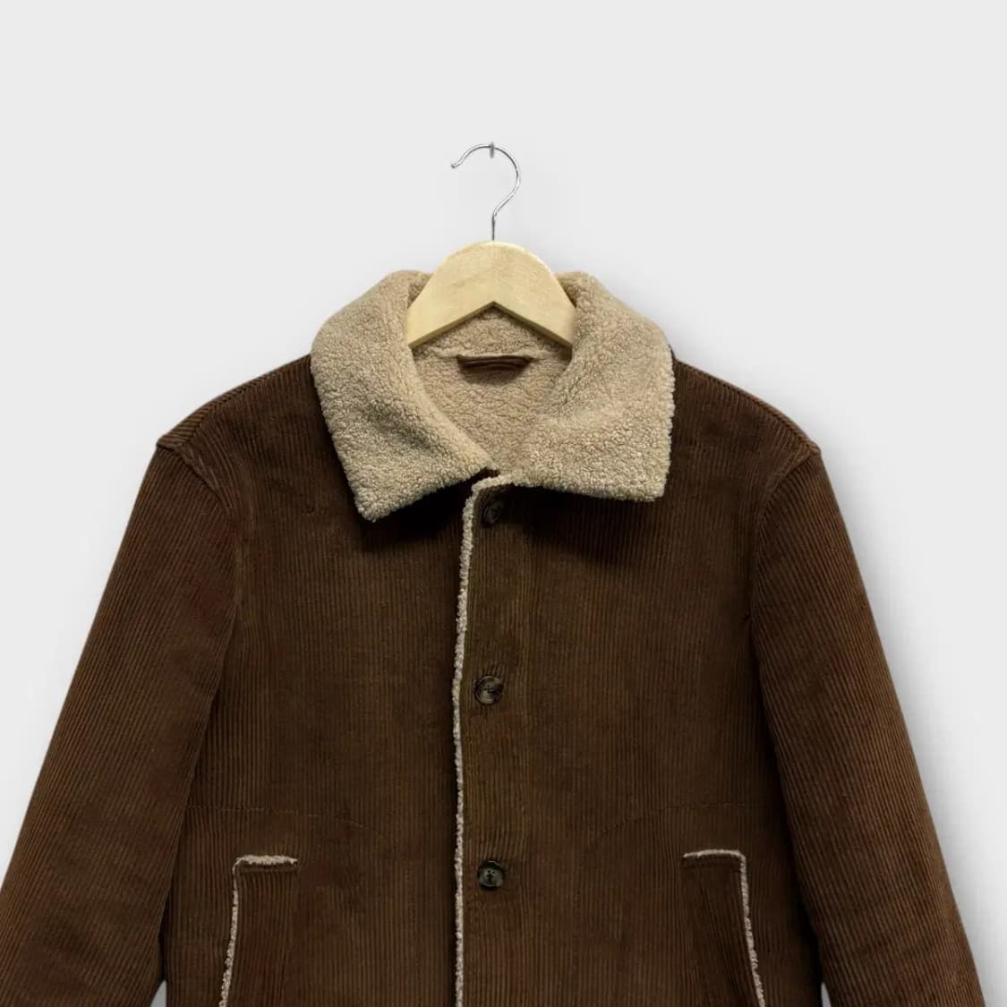 자라 골덴 무스탕 자켓 40 상품이미지2