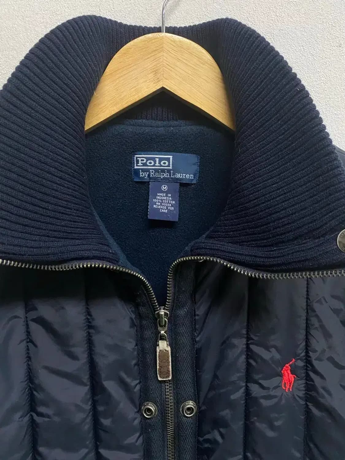 폴로 랄프로렌 퀼팅 패딩 M 상품이미지4