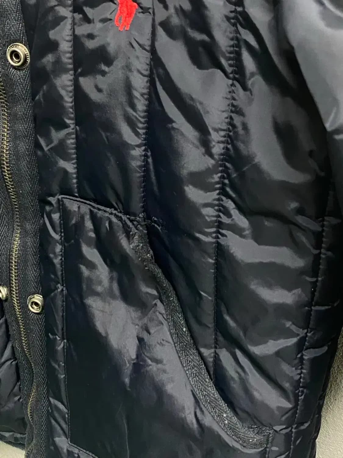 폴로 랄프로렌 퀼팅 패딩 M 상품이미지6