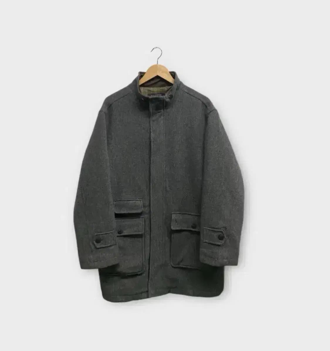 헤지스 발마칸 그레이 코트 L 상품이미지1